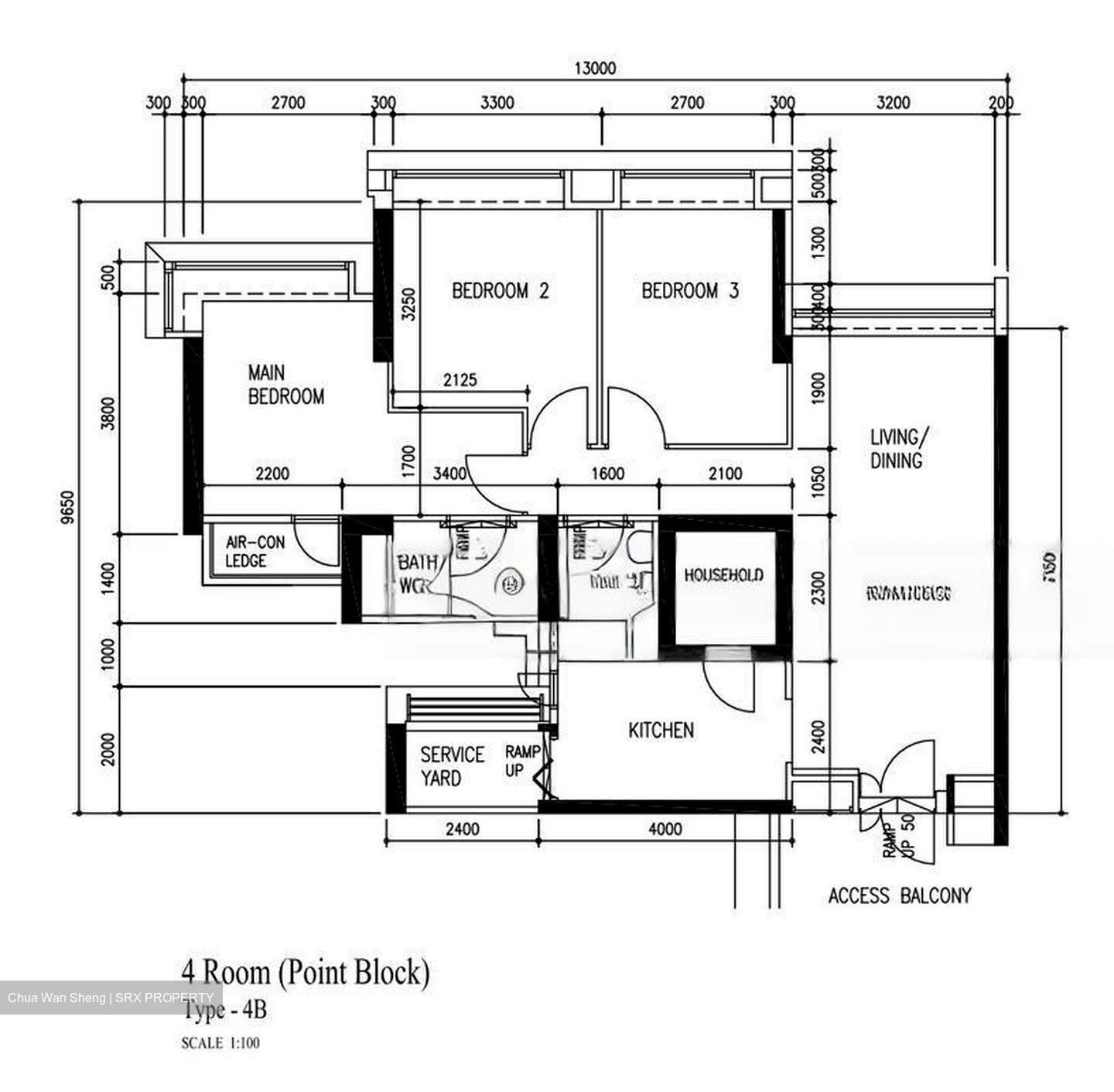 Blk 61B Strathmore Green (Queenstown), HDB 4 Rooms #453439651
